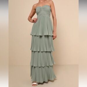 Sage Green Lulu’s Dress